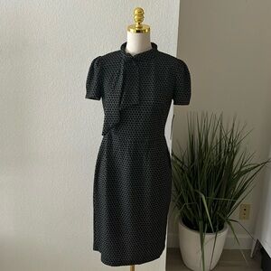 Maggy London Women’s Sheath Dress - Size 6 in Black & White